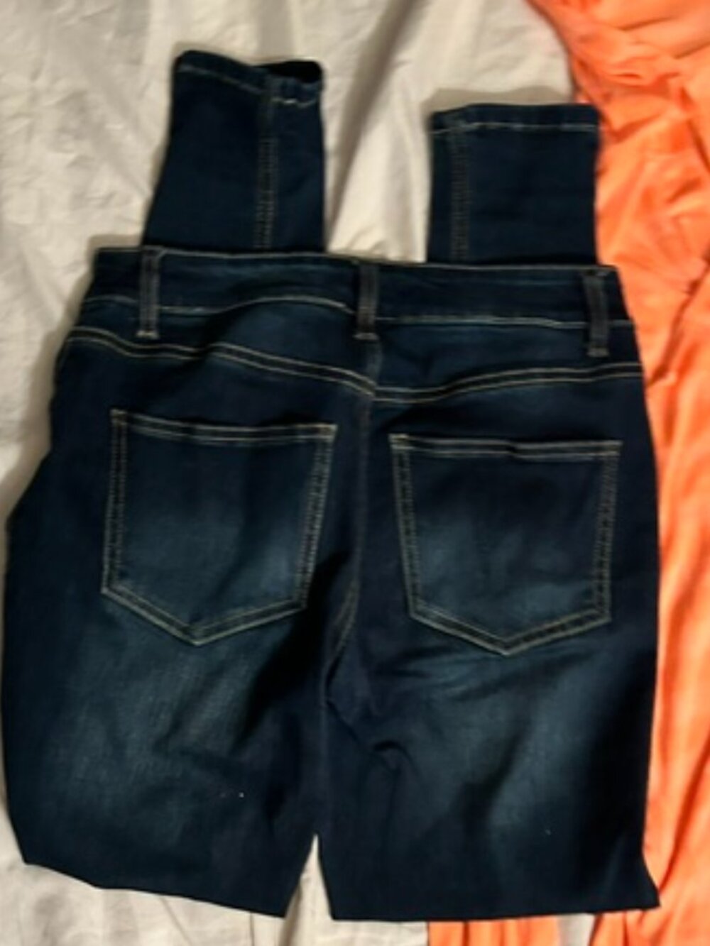 maurices size extra small / small womens blue jeans denim pants stretch